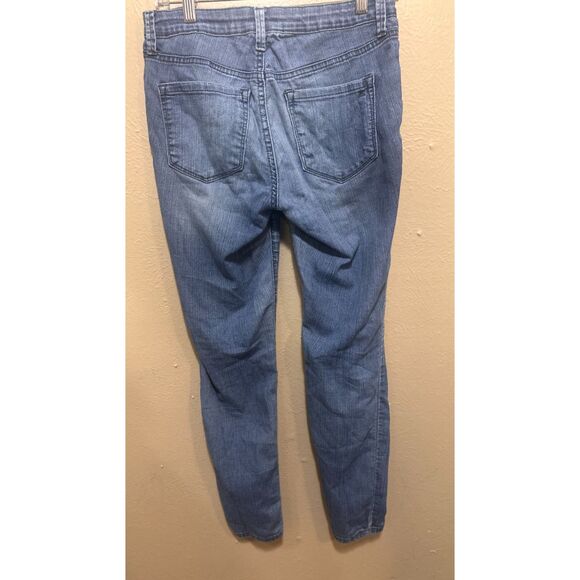 Kiss Me Super Skinny Jeans Blue‎ Wash Denim Womens Size Skinny Leg - Picture 2 of 8